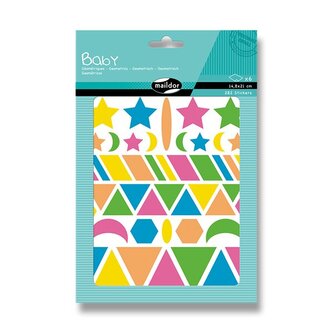 Samolepky Maildor Baby - Geometrické tvary