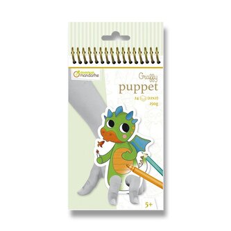 Omalovánky Avenue Mandarine Graffy Puppet - Pohádková zvířátka