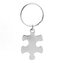 OPT1008-L Ocelový přívěšek na klíče - puzzle