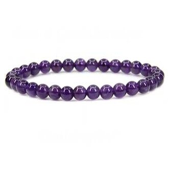 KN309 Korálkový náramek amethyst