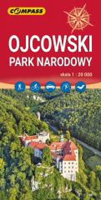 Mapa turystyczna - Ojcowski Park Narodowy