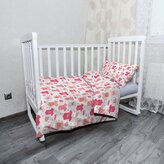 Dětské povlečení do postýlky Bodýčka a puntíky: 100x135 / 40x60