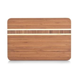 ZELLER Prkénko krájecí designové bambus dvoubarevné 30x20x1,6cm