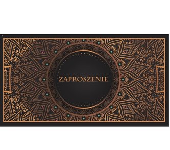 Zaproszenia Style nr 06 (opakowanie 10 szt)