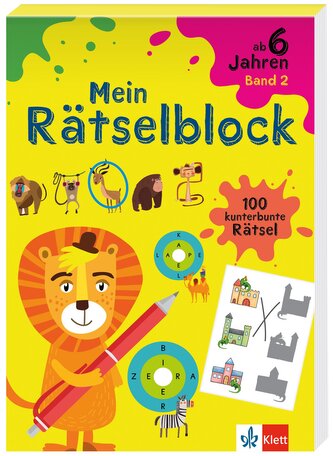 Klett Mein Rätselblock ab 6 Jahren Band 2