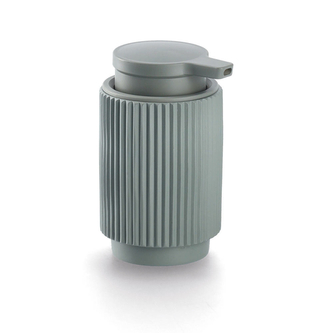 Zeller Proužkovaný dávkovač mydla Zeller 260 ml, sivý