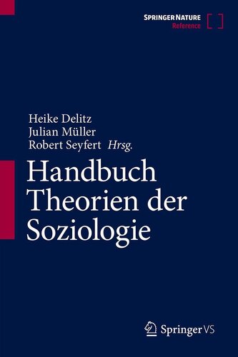 Handbuch Theorien der Soziologie