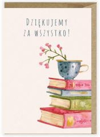 Kartka dla Nauczyciela Książki K125