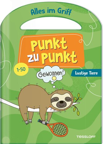 Alles im Griff. Punkt zu Punkt. Lustige Tiere. 1-50