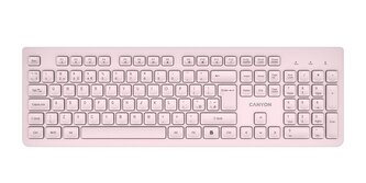 CANYON keyboard HKB-W01 CS AAA Wireless Beige