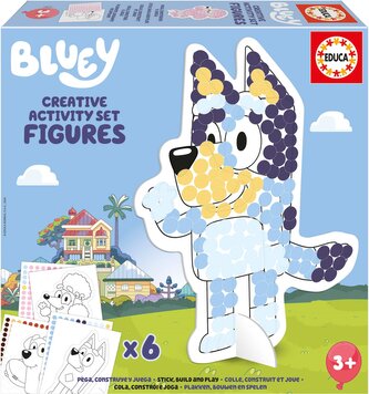 EDUCA Kreativní sada s šablonami Bluey