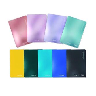 Sešit "Color Touch", A5+, čtverečkovaný, 40+2 listů, modrá, MITAMA 62003-90233