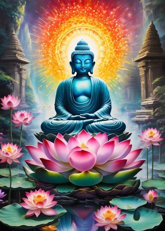 ALIPSON Puzzle Buddha 500 dílků