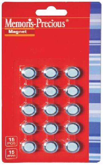 Magnes 15mm 15szt MG-3006 Aliga