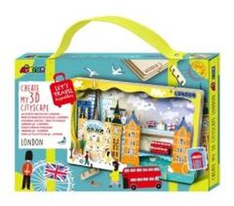 Stwórz pejzaż miejski Londyn - puzzle drewniane 3D