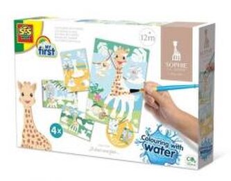 My first Sophie Kolorowanie wodą