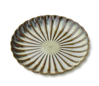 EVIE GREEN Talerz deserowy 20,5x3cm EVIE GREEN Talerz deserowy 20,5x3cm