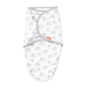 Zavinovačka SwaddleMe S šedí sloníci