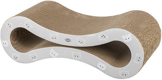 Škrabací vlna MIMI, 48 x 16 x 22 cm, šalvějová/šedá - LIMITOVANÁ NABÍDKA