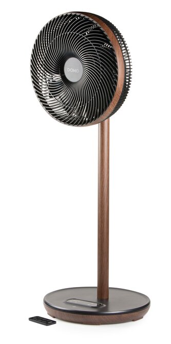 Stojanový ventilátor s 3D oscilací - DOMO DO8155, 33 cm, dálkové ovládání