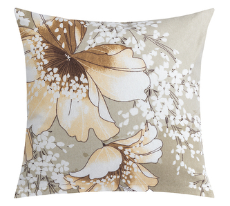 Povláček flanelový - Béžová,Lososová - 40x40 cm