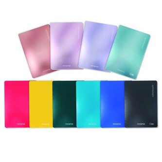 Sešit "Color Touch", A4+, čtverečkovaná, 40+2 listů, červená, MITAMA 62013-90259