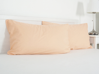 B.E.S. - Petrovice, s.r.o. Povlak na visco polštář bavlna popelín 45x75 cm - meruňková