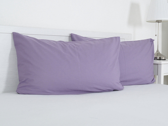 B.E.S. - Petrovice, s.r.o. Povlak na visco polštář bavlna popelín 45x75 cm - fialová