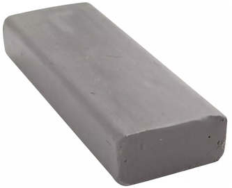 Plastelina artystyczna mała 250g szara, Koma Plast