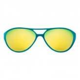 Okulary zielone lustrzane soczewki + etui 36m+