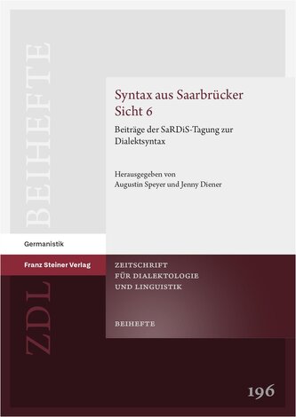 Syntax aus Saarbrücker Sicht 6