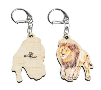 Lesní svět Přívěsek na klíče zvíře - Lev