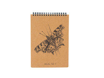 Lesní svět Eko blok z recy papíru M - Babočka bílé C Lesní svět Eko blok z recy papíru M - Babočka bílé C