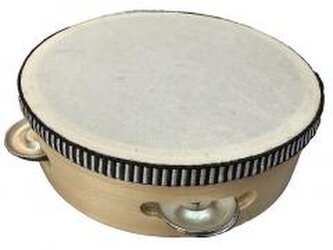 Tamburyno drewniane