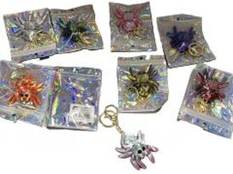 Brelok 3D pająk MIX