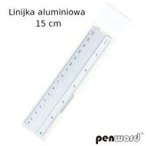 Linijka aluminiowa 15cm