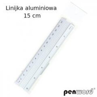 Linijka aluminiowa 15cm