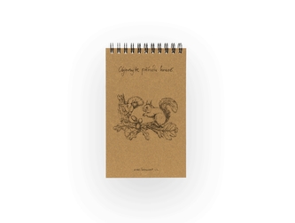 Lesní svět Eko blok z recy papíru S - Veverky