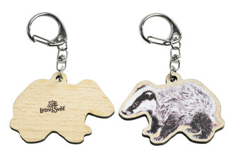 Lesní svět Přívěsek na klíče zvíře - Jezevče