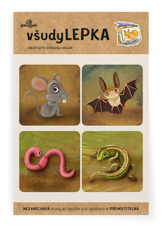 Lesní svět všudyLEPKA vel. 1 -013 - Mix ze zahrady Lesní svět všudyLEPKA vel. 1 -013 - Mix ze zahrady