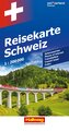 Hallwag Strassenkarte Reisekarte Schweiz 1:200.000