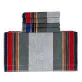 Veba Pracovní ručník Vebzara červenošedá 55x100 cm