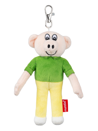 Bobík 15 cm (Čtyřlístek), plyšový přívěsek na karabince