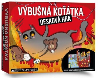 Výbušná koťátka: Desková hra