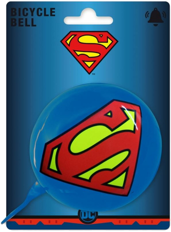 Kovový zvonek na kolo DC Comics: Superman Logo (8 x 8,5 cm)