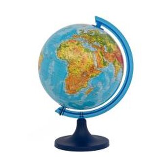 Globus fizyczny 25cm w.słowacka