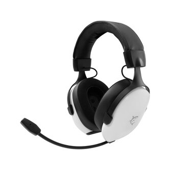 White Shark herní headset FOX, pro PC, PS4/PS5, Mac, bílá (GH-2445)