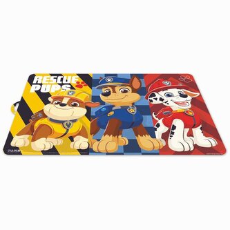 PROSTÍRÁNÍ PLASTOVÉ PAW PATROL 43X28CM
