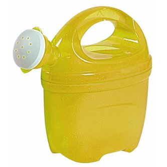 Androni (11-4070-0002P-2) Konvička průhledná se třpytkami 1l - žlutá