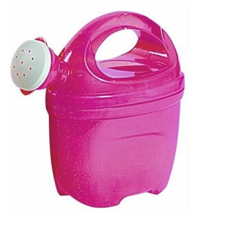 Androni (11-4070-0002P-3) Konvička průhledná se třpytkami 1l - růžová